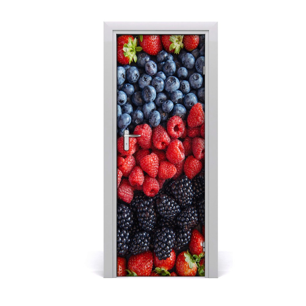 Autocollant porte Folie fruitière
