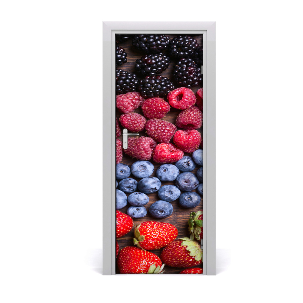 Autocollant porte Fruits frais