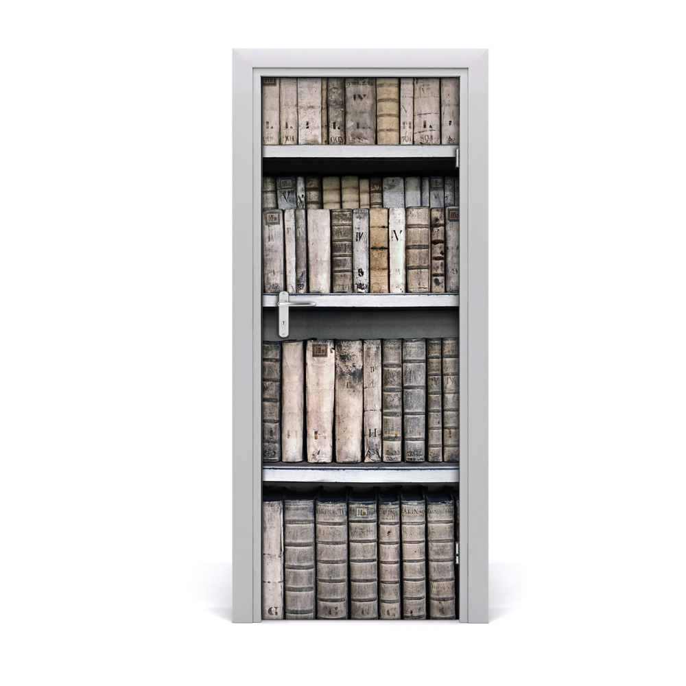 Poster porte Bibliothèque