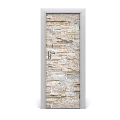 Papier peint porte Mur de briques