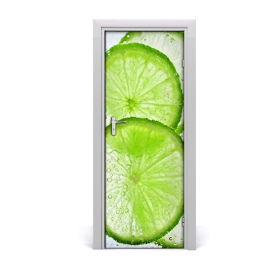 Sticker de porte Citrons verts