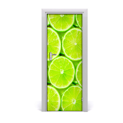 Papier peint porte Citron vert