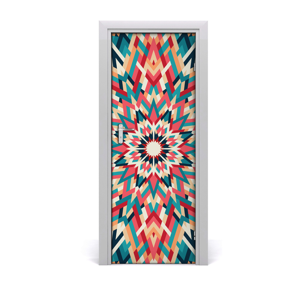 Décoration porte intérieur Kaléidoscope