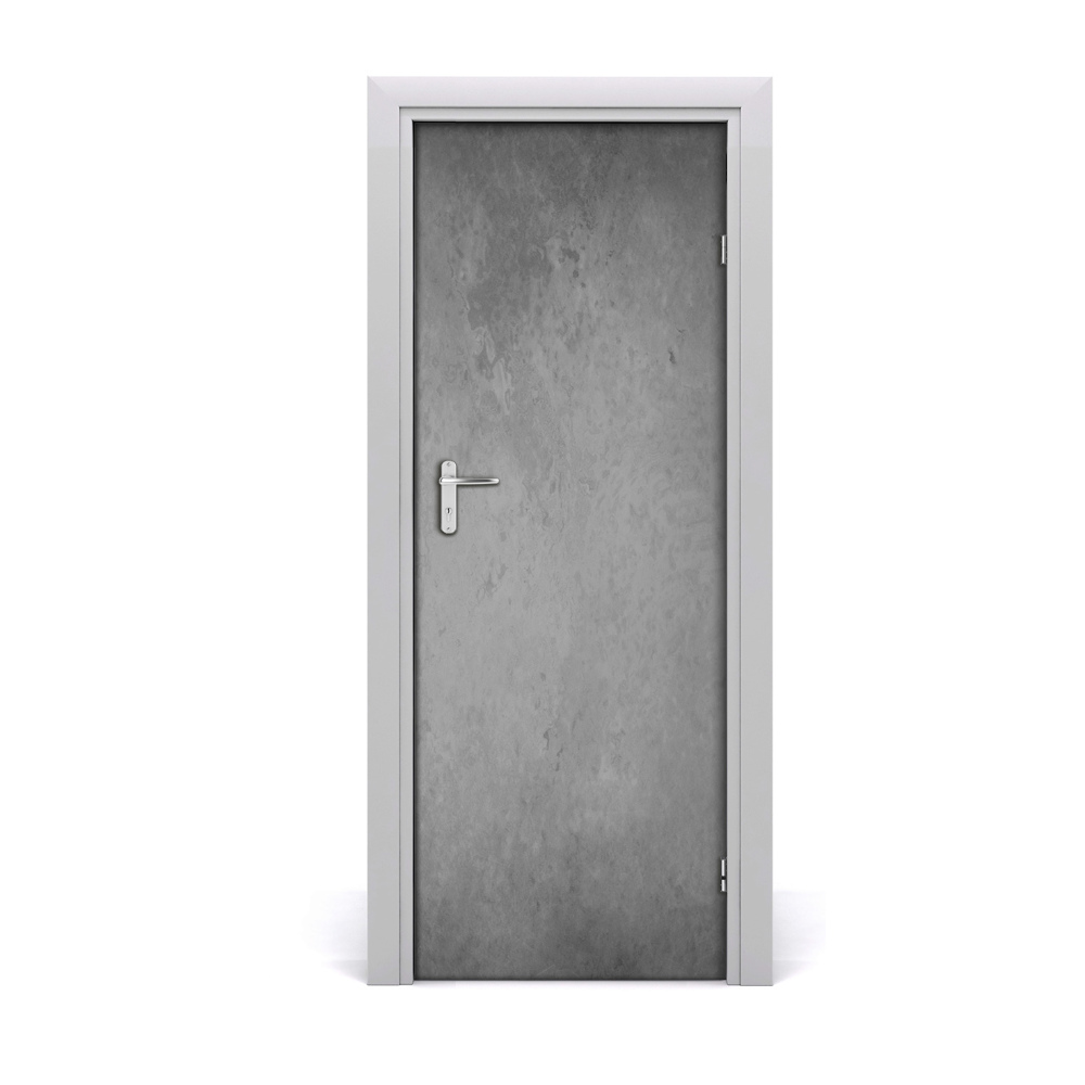 Décoration porte Fond en béton