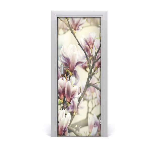 Autocollant porte Magnolia