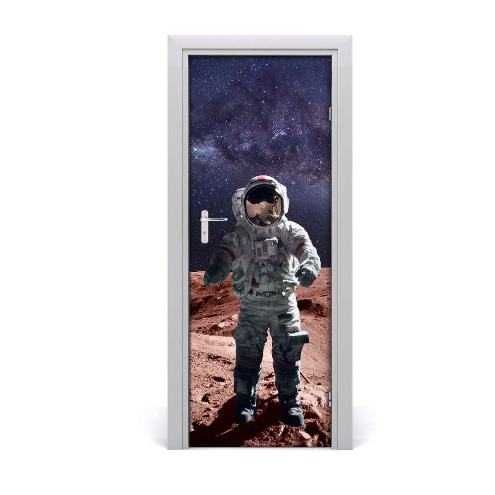 Sticker de porte Astronaute dans le ciel