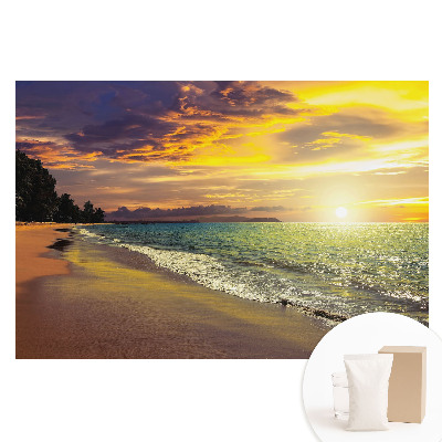 Papier peint photo sur tissu non tissé Paysage de plage époustouflant