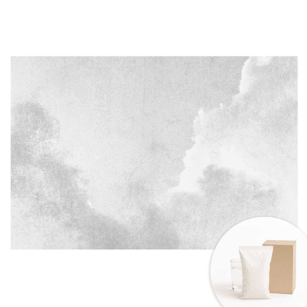 Papier peint intissé Délicates nuages ​​de minimalisme et d'harmonie