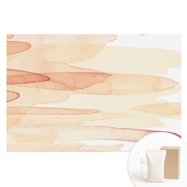 Papier peint photo grand format Abstraction pastel exhalant la paix