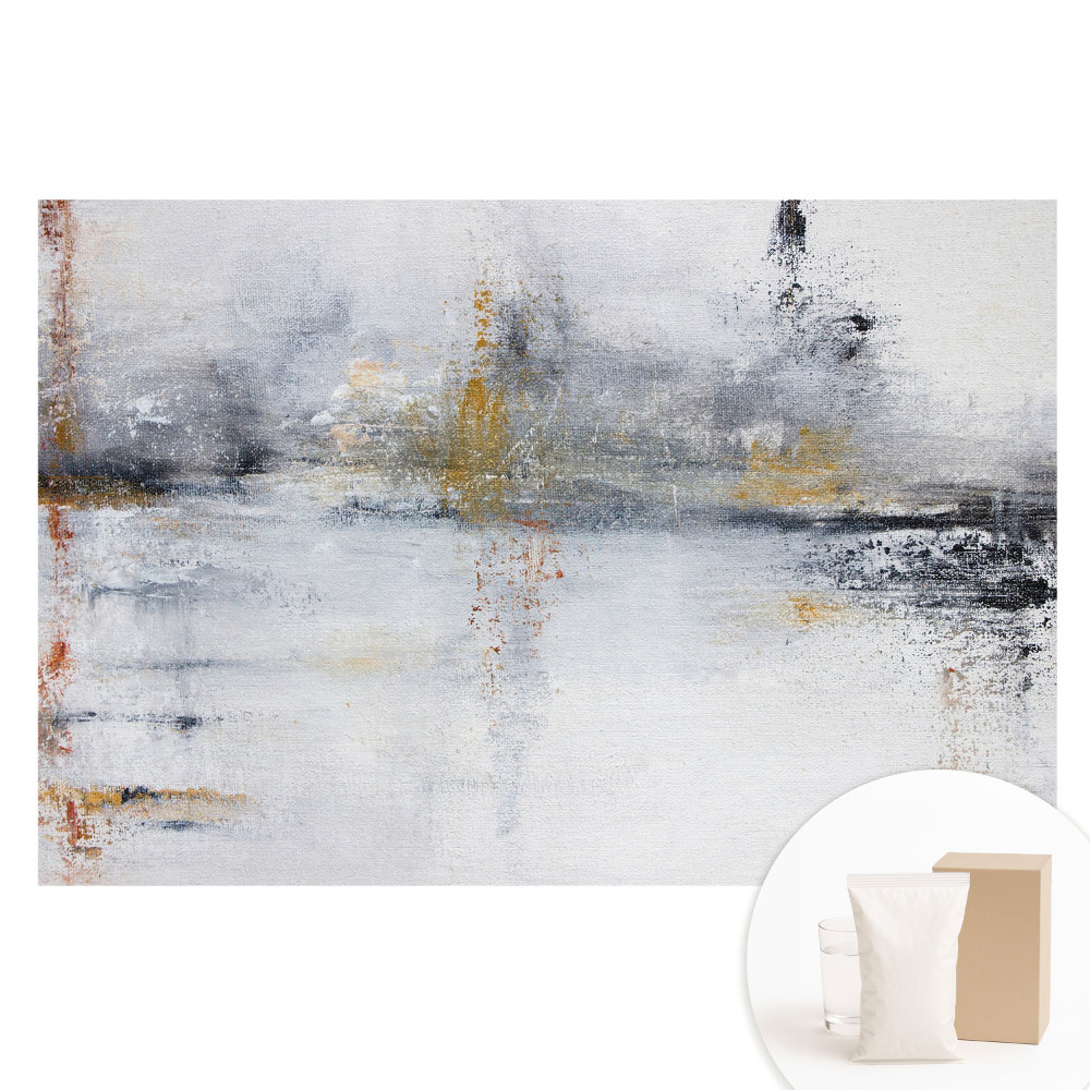 Papier peint intissé imprimé Abstraction floue harmonieuse