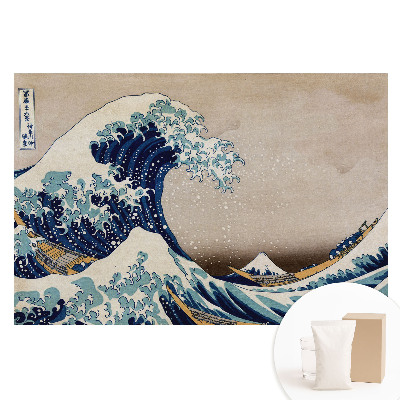 Papier peint photo grand format motif vague style classique