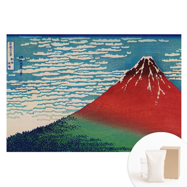 Papier peint photographique sur tissu non tissé Montagnes et nuages ​​de style japonais