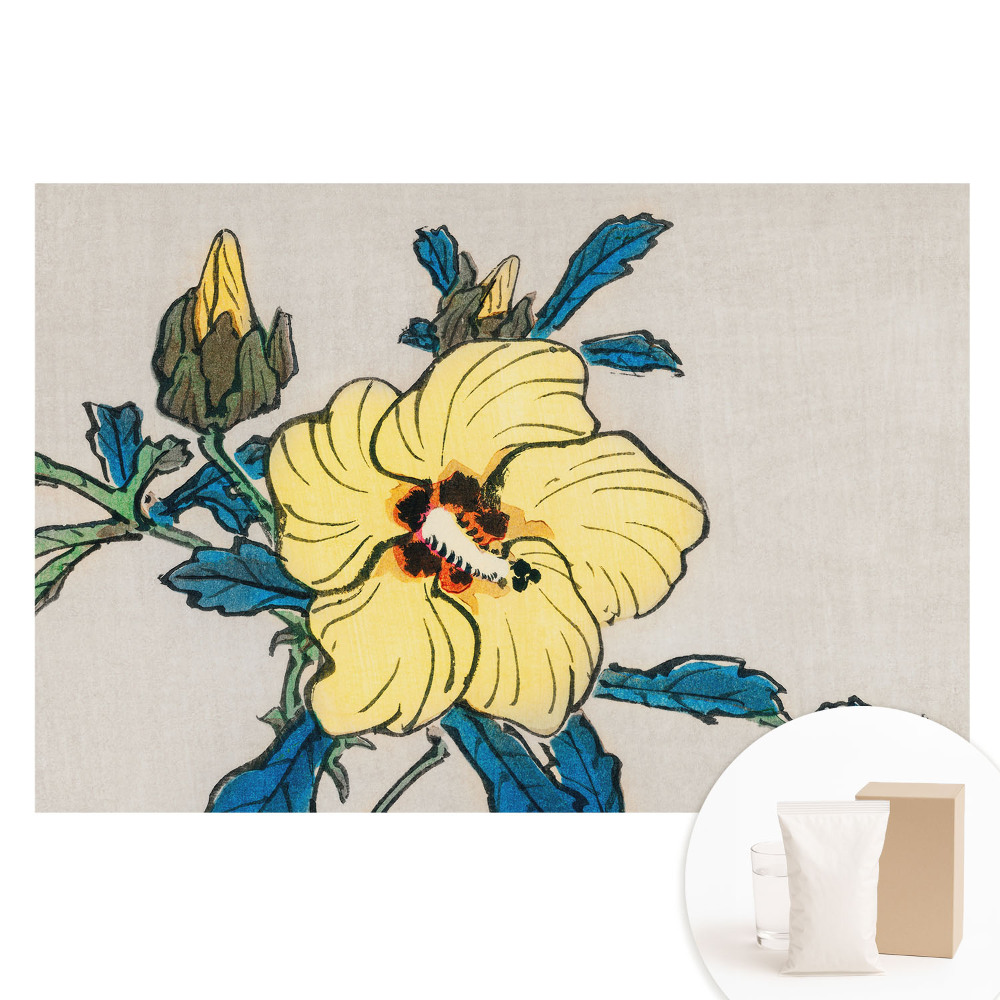 Papier peint photographique sur tissu non tissé Motif floral classique