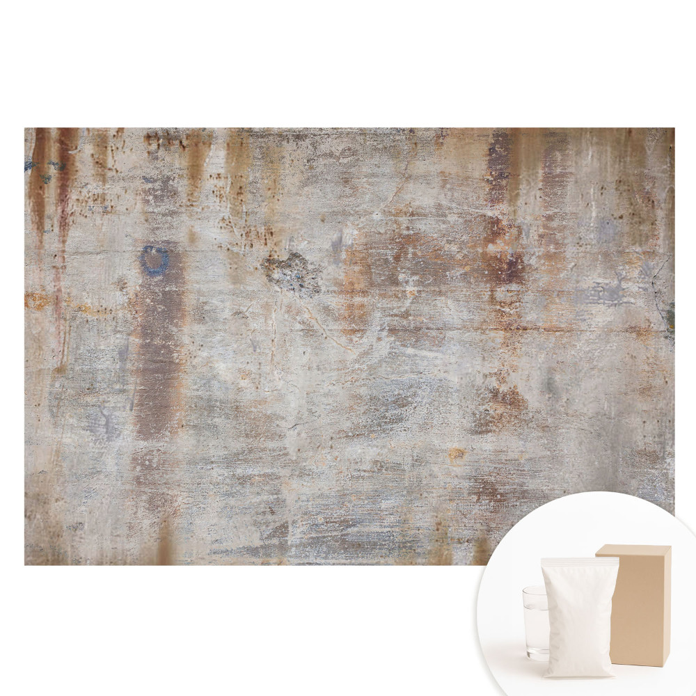 Papier peint photo grand format motif mur industriel style loft