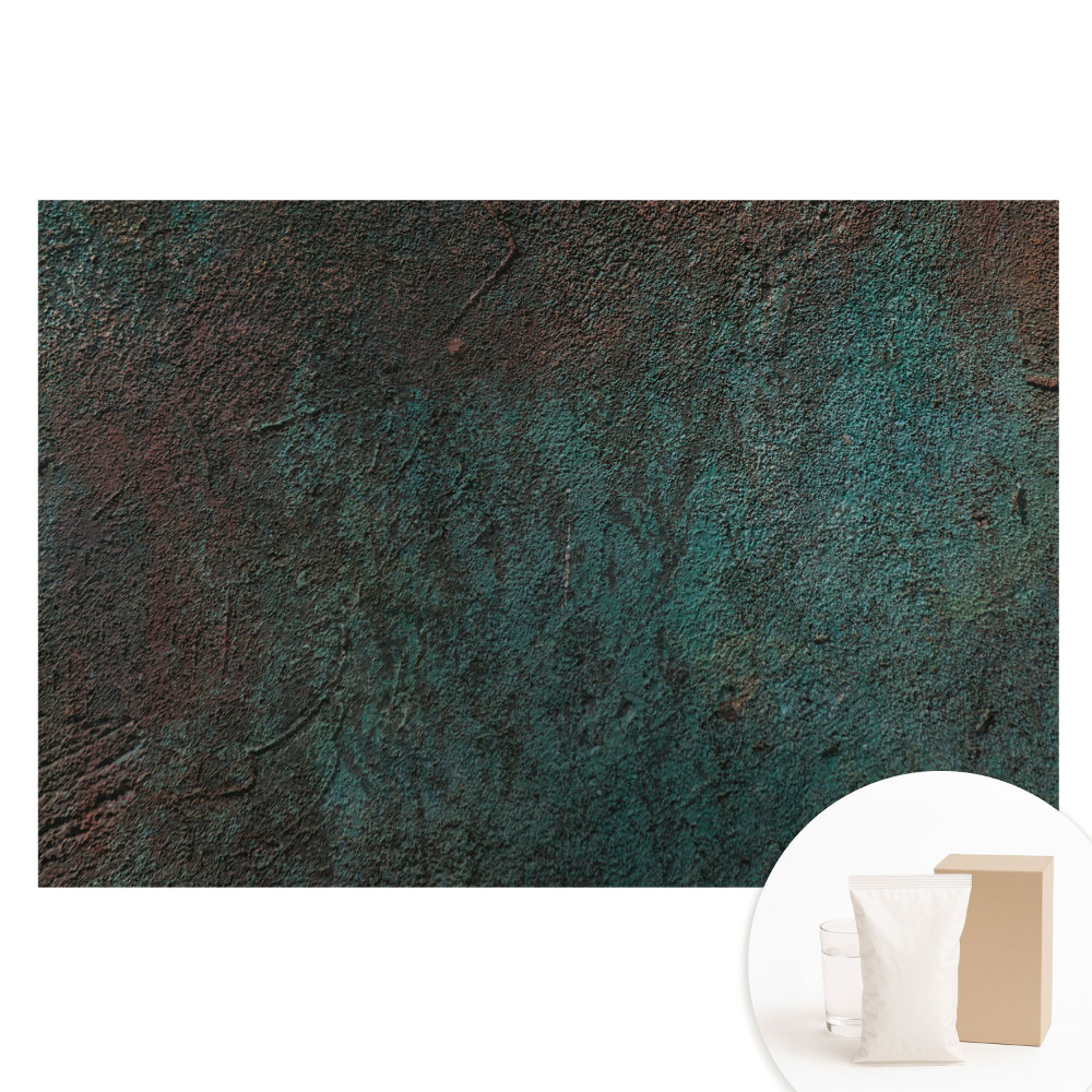 Papier peint photo sur tissu non tissé Textures naturelles de la terre, végétation, profondeur