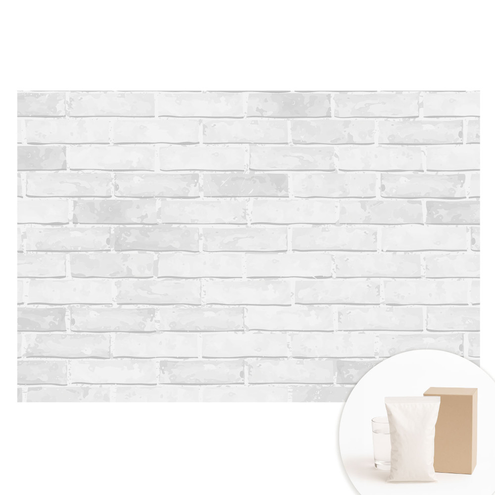 Papier peint intissé photo motif mur de briques contemporain