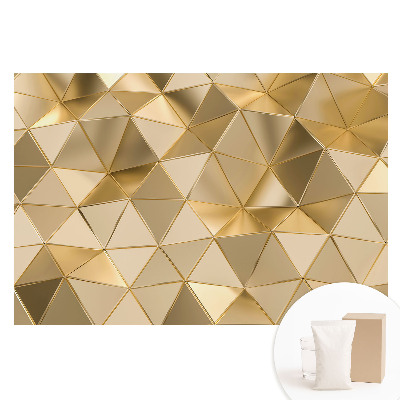 Papier peint intissé imprimé Triangles géométriques élégance moderne