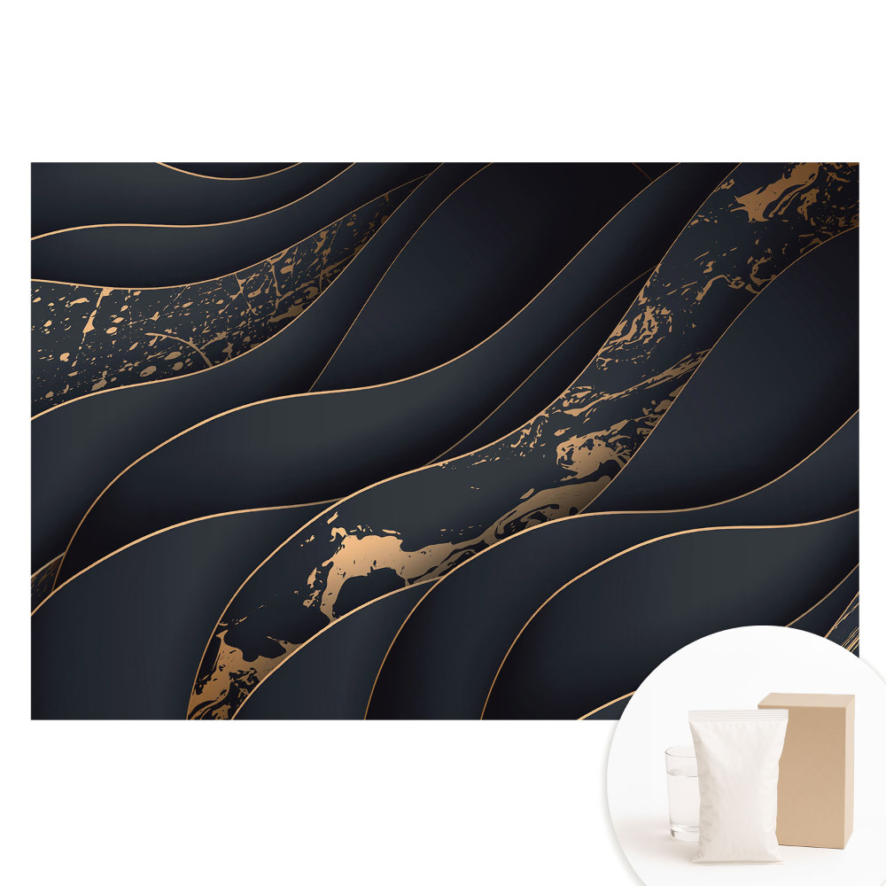 Papier peint photo grand format pour le mur Motifs organiques, contrastes dynamiques et harmonie