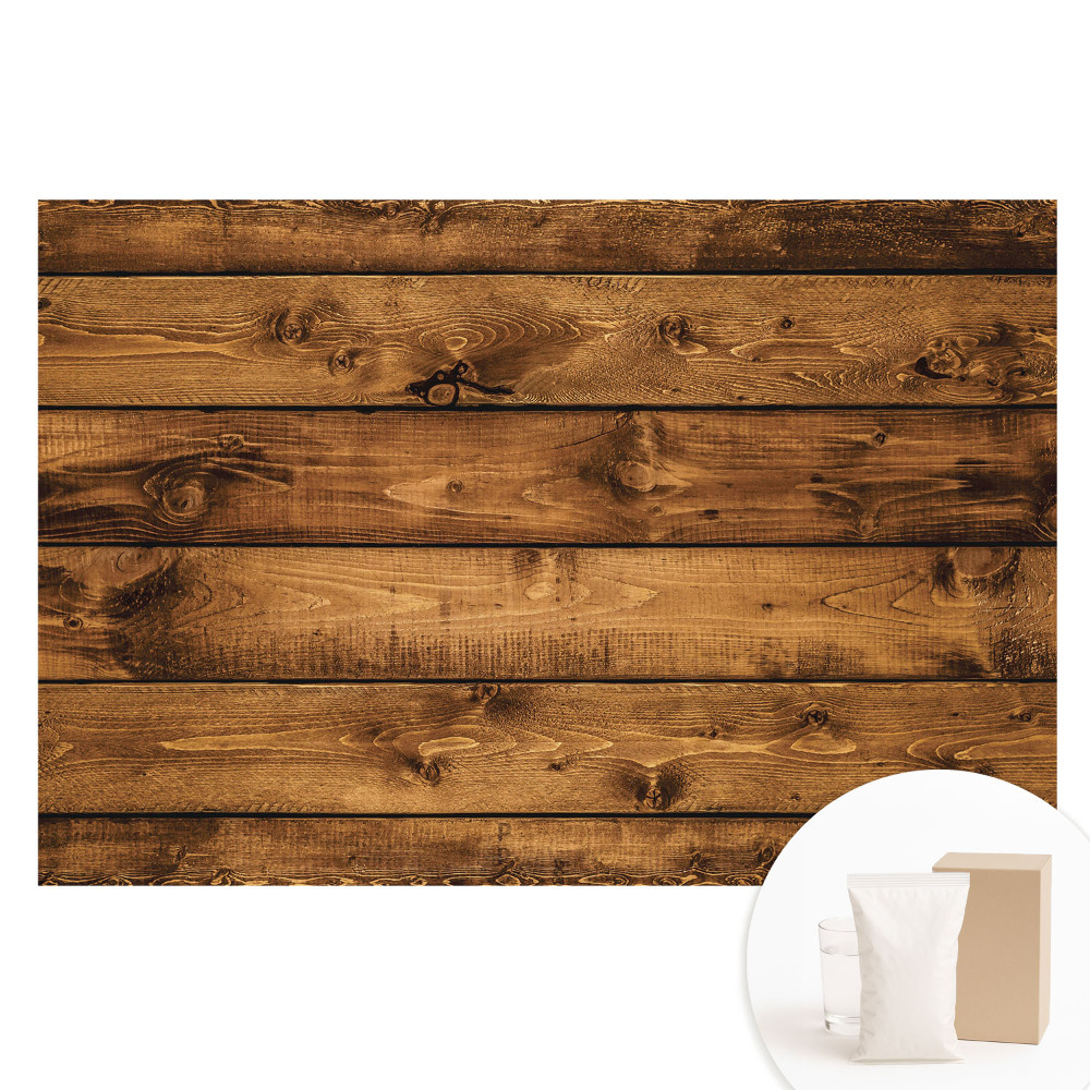 Papier peint intissé photographique Planches de bois rustiques