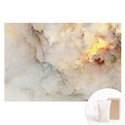 Papier peint intissé motif brouillard onirique abstrait