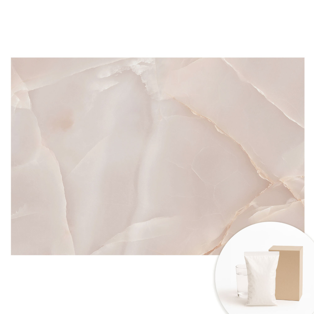 Papier peint panoramique en intissé élégance marbrée