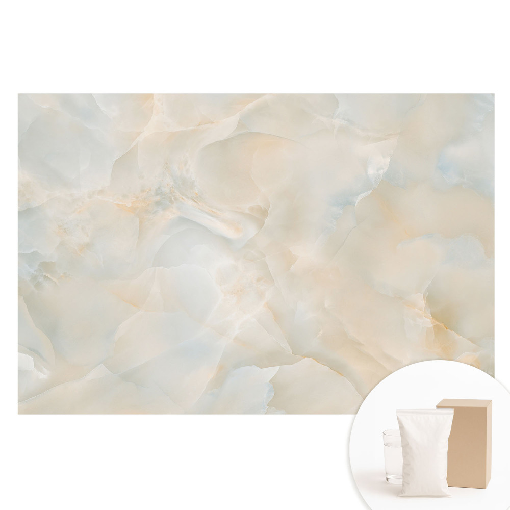 Papier peint photo grand format pour le mur Formes de pierre délicates et fluides