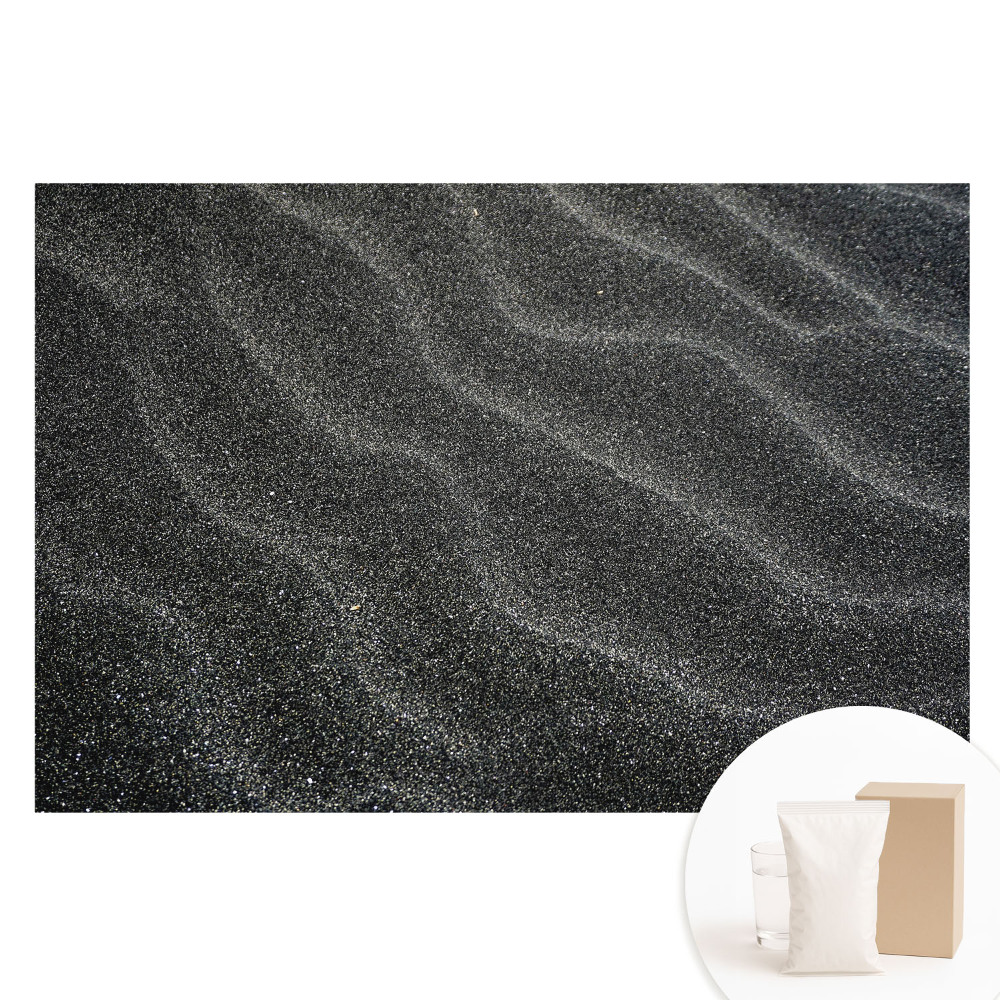 Papier peint photo grand format pour le mur Lignes ondulées sur fond sombre