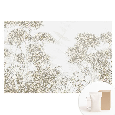 Papier peint panoramique grand format Paysage de jungle exotique
