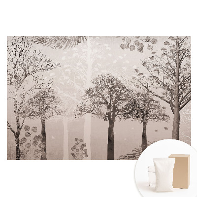Papier peint intissé panoramique Paysage forestier apaisant