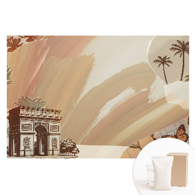 Papier peint photo imprimé sur tissu non tissé Thèmes de voyage exotiques