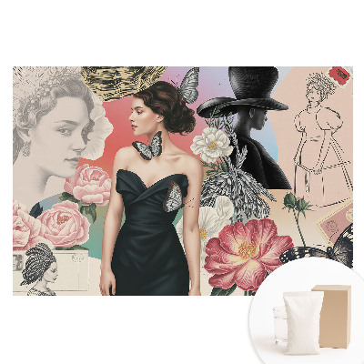 Papier peint photo grand format pour le mur Élégance et romantisme dans un style classique