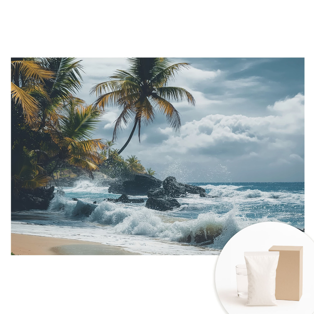 Papier peint photo grand format pour le mur Paysages tropicaux en harmonie avec la nature