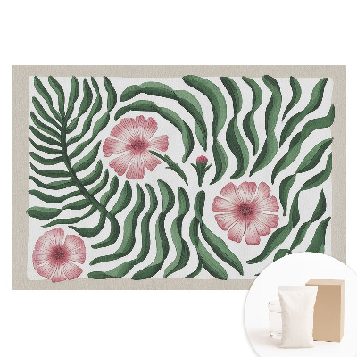 Papier peint photo sur tissu non tissé symétrie végétale, élégance, nature