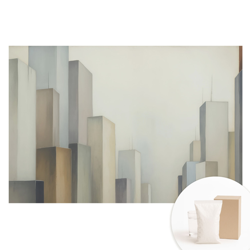 Papier peint photographique sur tissu non tissé Panorama urbain moderne