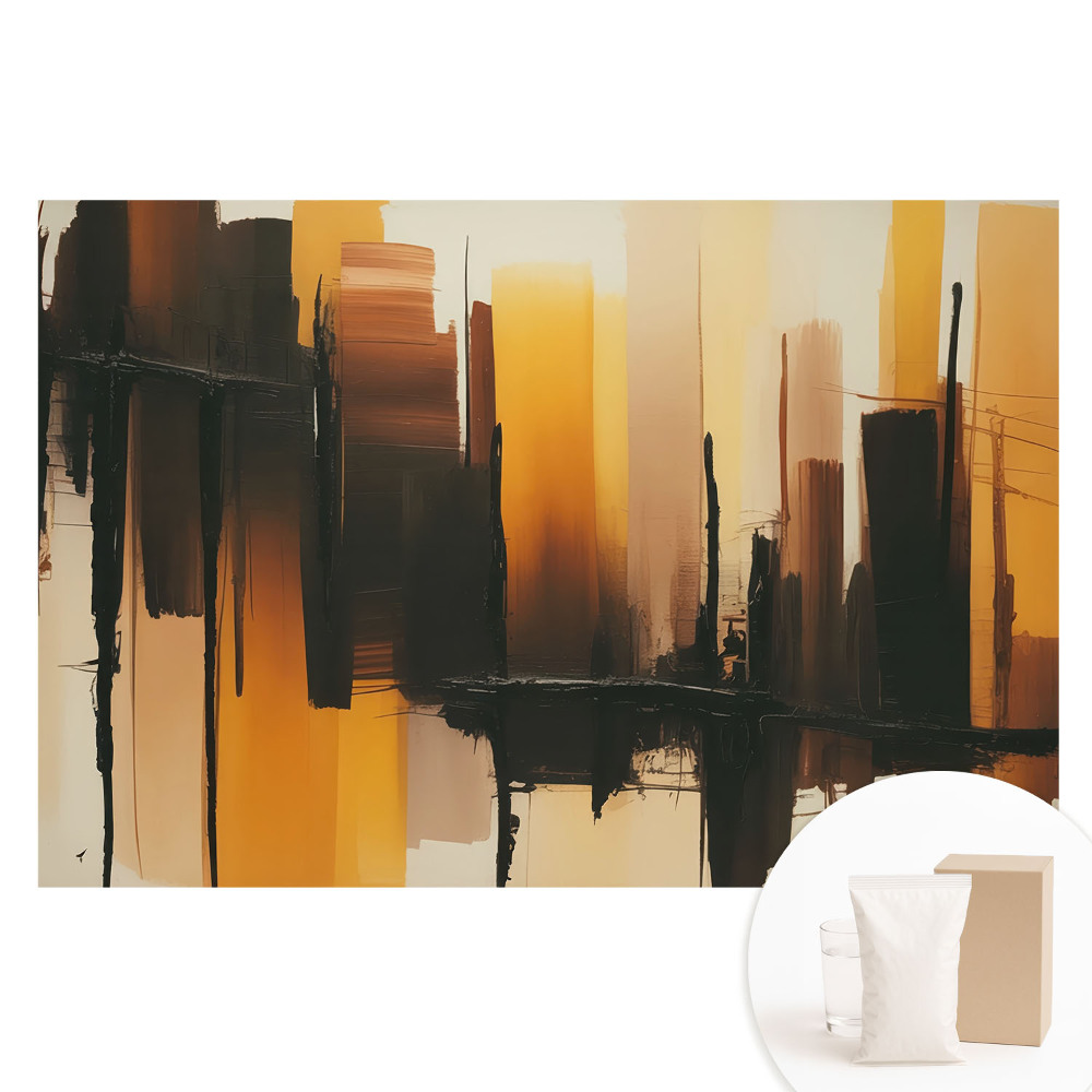 Papier peint intissé imprimé Abstraction des rayures verticales