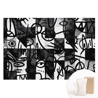 Papier peint photographique intissé lignes et formes abstraites