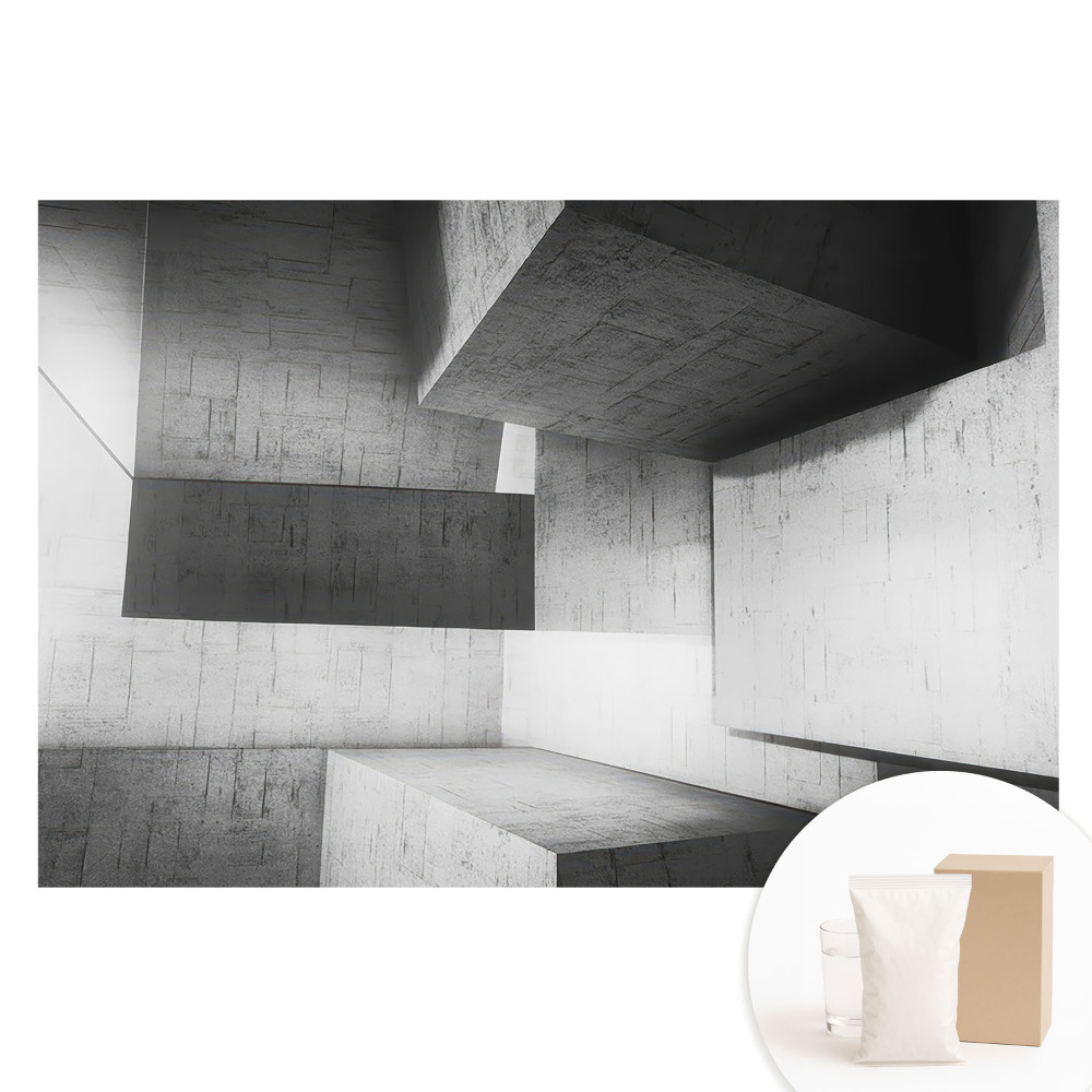 Papier peint photo imprimé sur tissu non tissé formes géométriques minimalistes