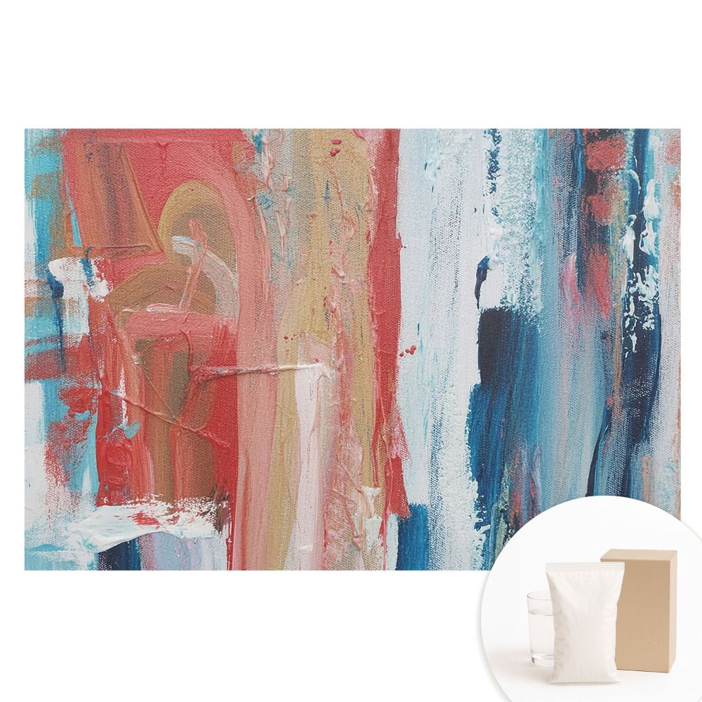 Papier peint photo sur tissu non tissé Expression abstraite des couleurs