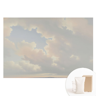 Papier peint photographique sur tissu non tissé Ciel décoratif avec des nuages