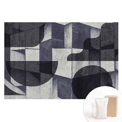 Papier peint photo sur tissu non tissé abstraction géométrique, modernité harmonieuse