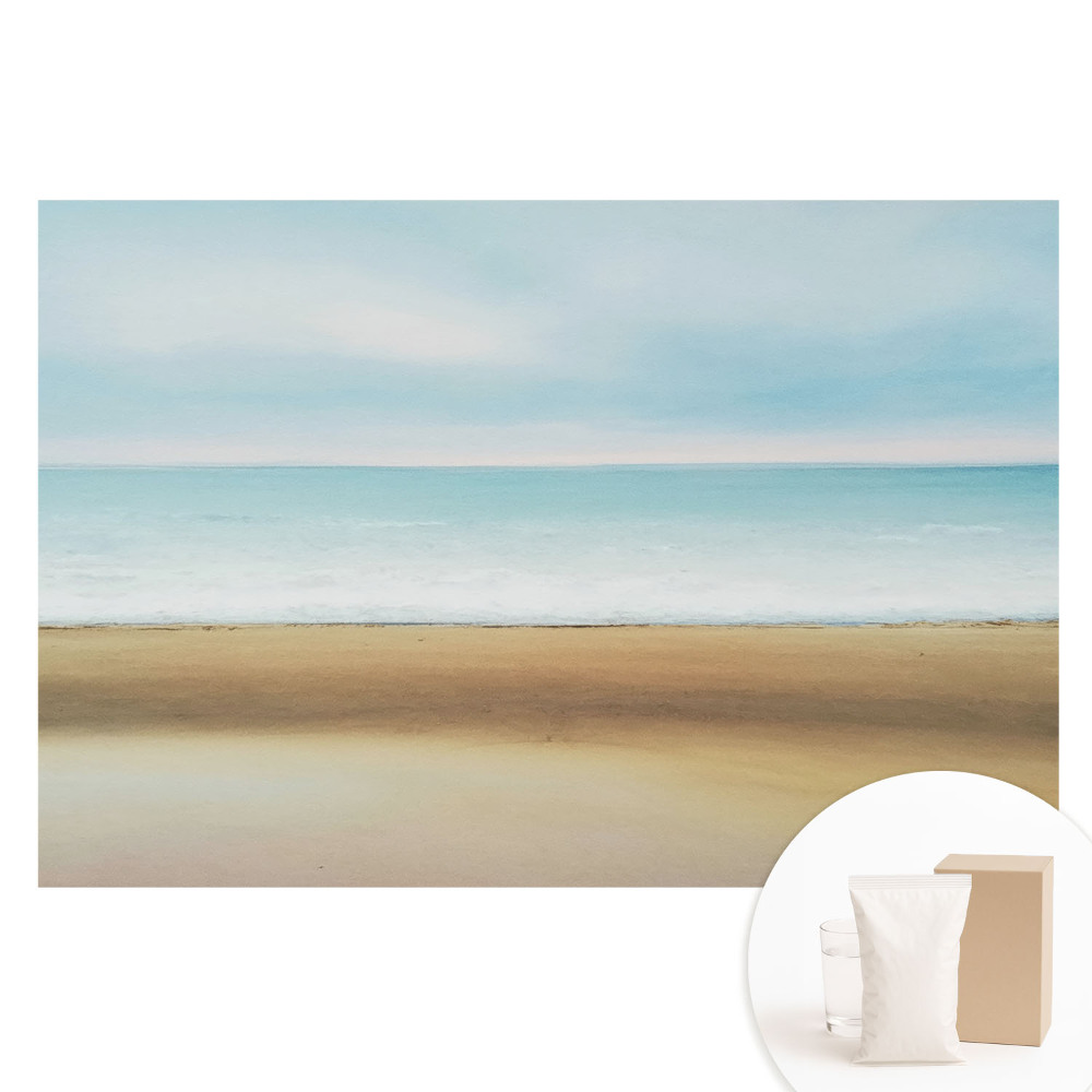 Papier peint photographique sur tissu non tissé Détente et calme en mer