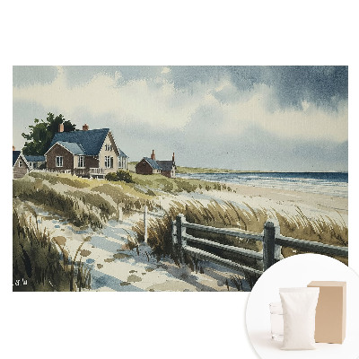 Papier peint photo grand format pour le mur idylle en bord de mer