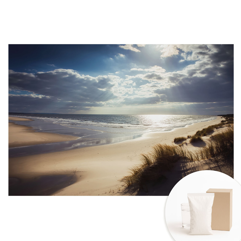 Papier peint intissé Plage, nature, ciel, zen