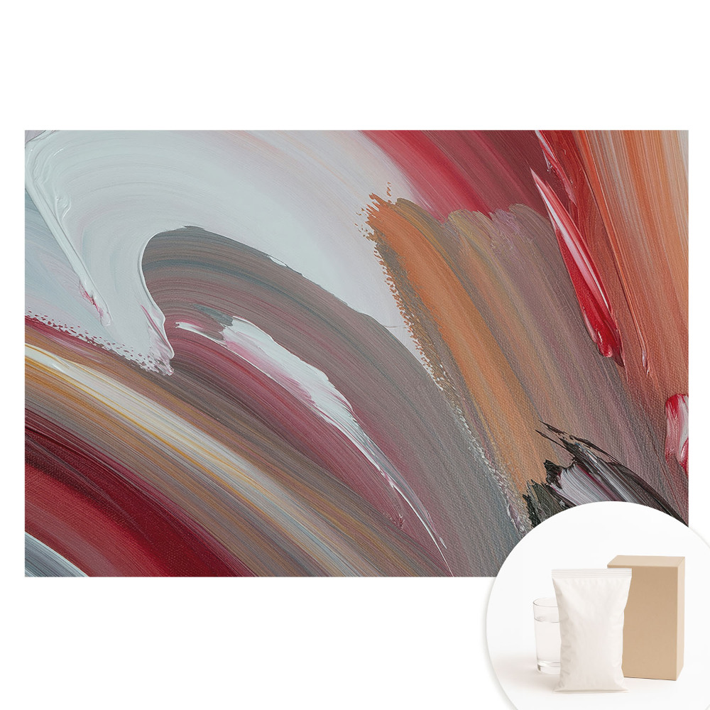 Papier peint photo sur tissu non tissé Des couleurs abstraites, un souffle d'énergie