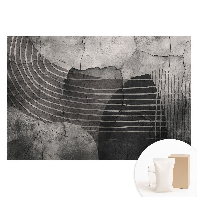 Papier peint photo sur intissé au motif géométrique abstrait moderne