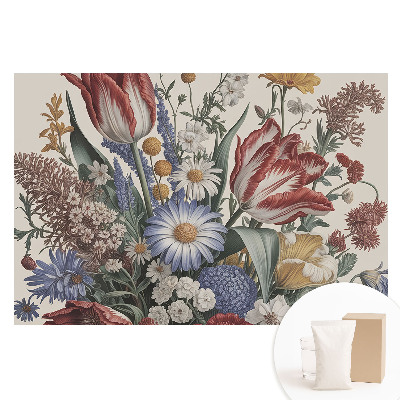 Papier peint photo sur intissé arrangement floral style classique