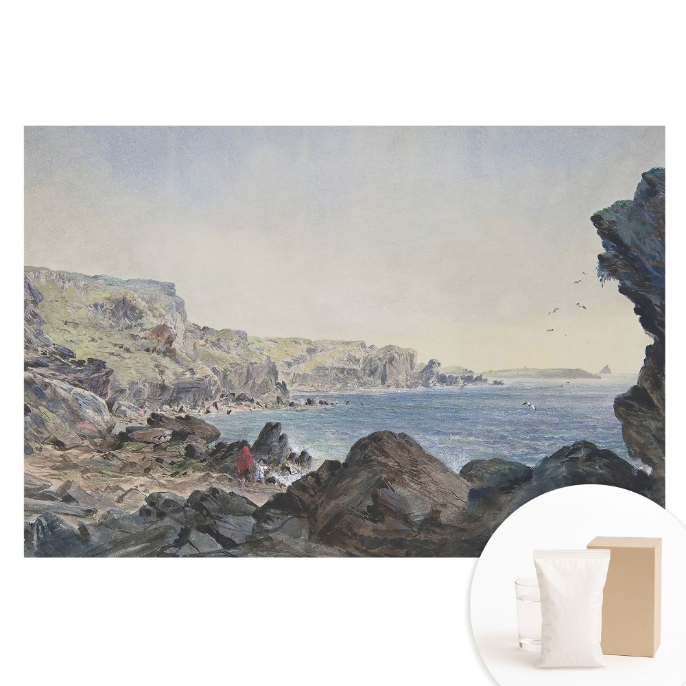 Papier peint intissé paysage romantique en bord de mer