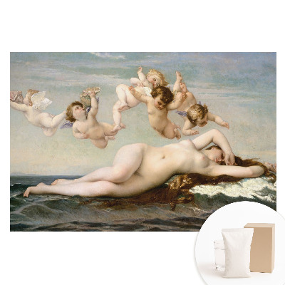 Papier peint intissé représentant la beauté et la légèreté classiques des chérubins