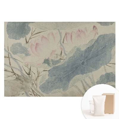 Papier peint photographique sur tissu non tissé Fleurs délicates dans un style classique