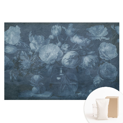 Papier peint photo imprimé sur tissu non tissé Fleurs dans un vase en verre, style classique